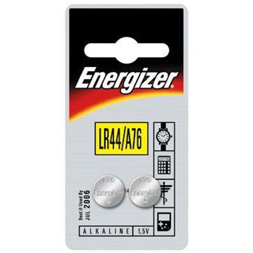 Energizer Pile ``bouton`` LR44/A76 (pack de 2)