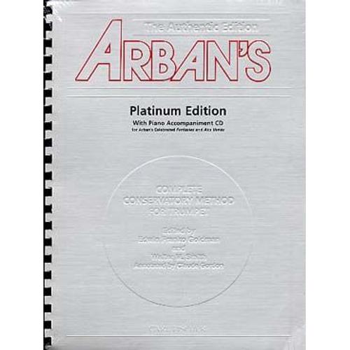 Arban : Grande Méthode De Cornet À Pistons Et De Saxhorn "Platinium Edition" + Cd