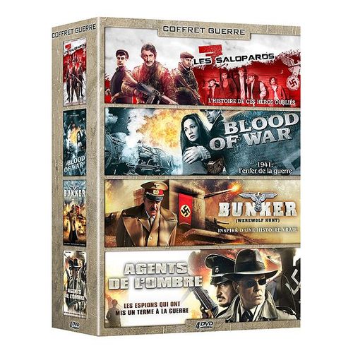 Coffret Guerre : Les 7 Salopards + Blood Of War + Bunker + Agents De L'ombre - Pack