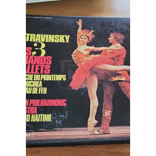 Stavinsky Les 3 Grands Ballets Le Sacré Du Printemps, Petrouchka, L'oiseau De Feu M. London Philharmonie Orchestra Bernard Haitink
