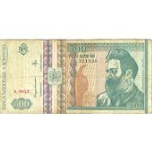 Billet 500 Lei Roumanie 1992 - Avis Aux Collectionneurs