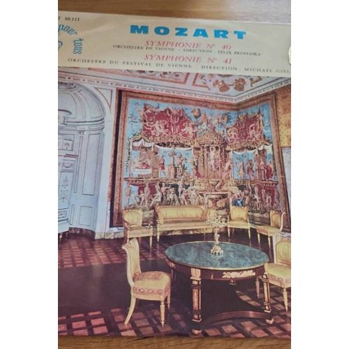 Mozart Symphonie N°40 Orchestre De Vienne. Symphonie N° 41 Orchestre Du Festival De Vienne