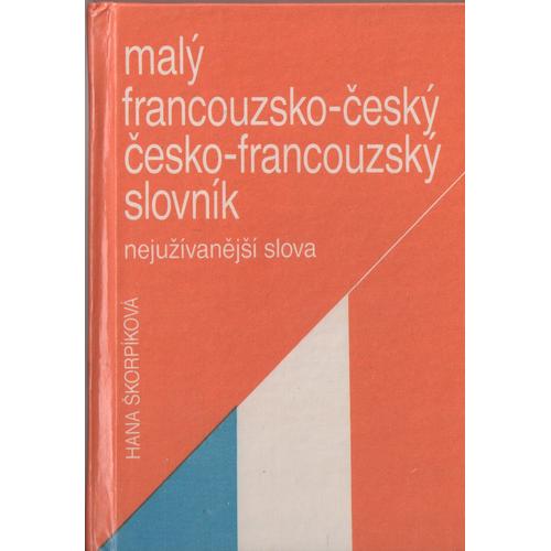 Maly Francousko-Ceski, Cesko-Francousky Slovnik