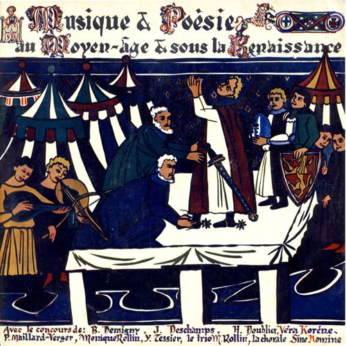 La Musique Et La Poésie Au Moyen Âge Et À L'époque De La Renaissance (Club National Du Disque Cnd 9)