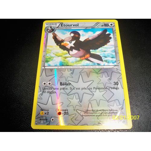 Carte Pokemon Glaciation Plasma Etourvol 96/116 Brillante