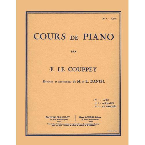 Cours De Piano Par F.Le Couppey N°1 Abc