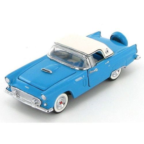 Franklin Mint - Ford Thunderbird 1956 1:43 Cabriolet Bleu Ciel-The Franklin Mint
