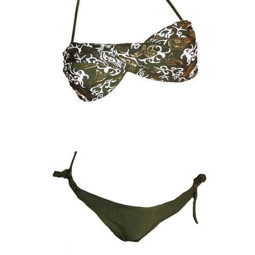 Maillot De Bain Femme Bikini 2 Pièces Push Up Multicolore