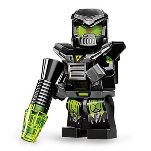 LEGO Minifigurine Serie 11 - LE ROBOT NOIR N°4