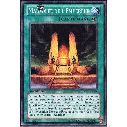 Yu-Gi-Oh ! Mausolée De L'empereur Bp02-Fr149 Mosaïque Rare