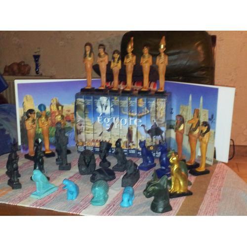 60 Figurines Collection Égypte