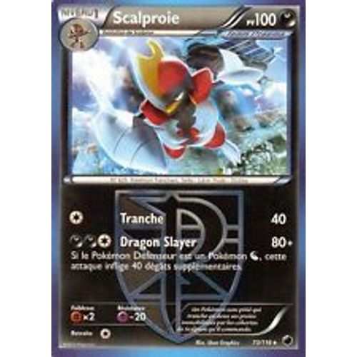 Pokemon - Glaciation Plasma - 73/116 - Scalproie