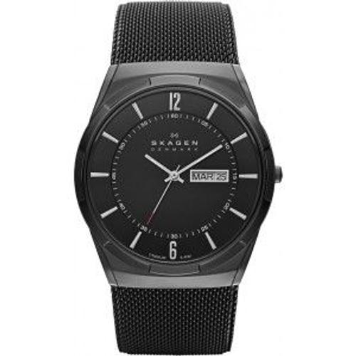 Skagen Montre Noir Analogique Hommes Melbye Skw6006