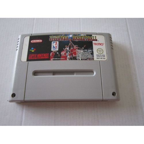Tecmo Super Nba Basketball Super Nes Super Nintendo - Super Nes