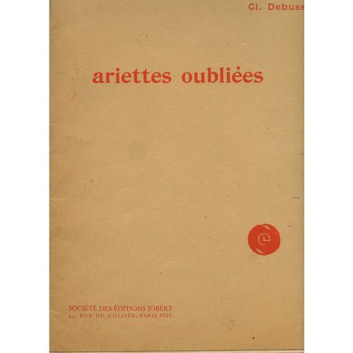 Debussy Ariettes Oubliées