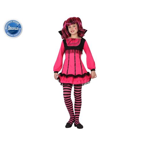Déguisement Vampiresse Rose Taille 3-4 Ans_14998