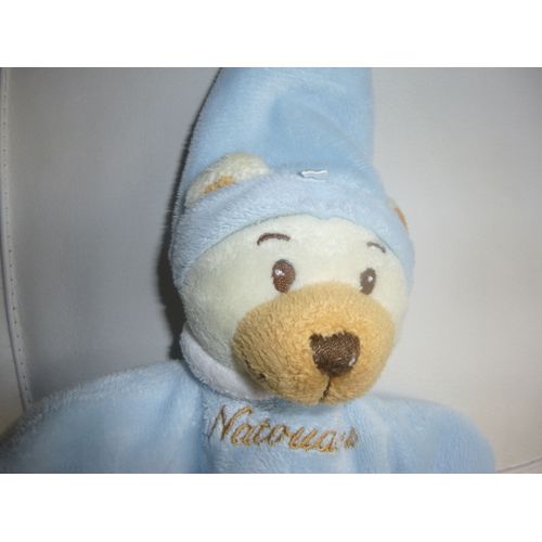 Peluche Doudou Ours Marionnette Natoudou Cmp