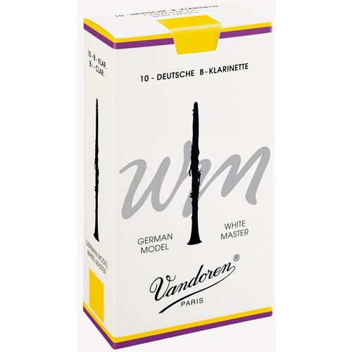 Vandoren (Cr1635) German White Master 3.5 10 Anches Clari W.Master No3,5