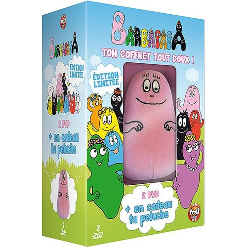 Barbapapa - Coffret 2 Dvd + Peluche - + 1 Peluche