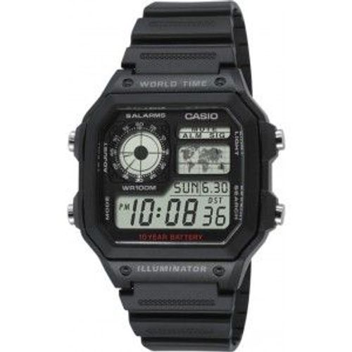 Casio Montre Noir Digital Hommes Casio Collection Ae-1200wh-1avef
