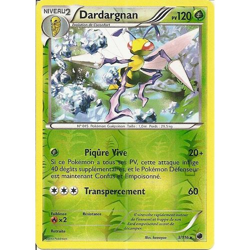 Dardargnan 3/116 Réverse - Glaciation Plasma