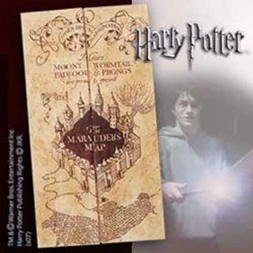 Harry Potter Réplique 1/1 Carte Du Maraudeur