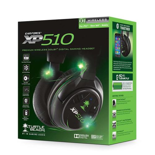 EAR FORCE XP510 CASQUE GAMING PREMIEUM SANS FIL POUR XBOX 360