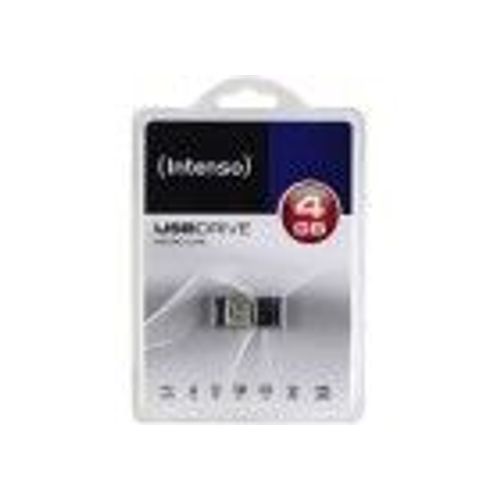 Intenso - Clé USB - 4 Go - USB 2.0 - noir