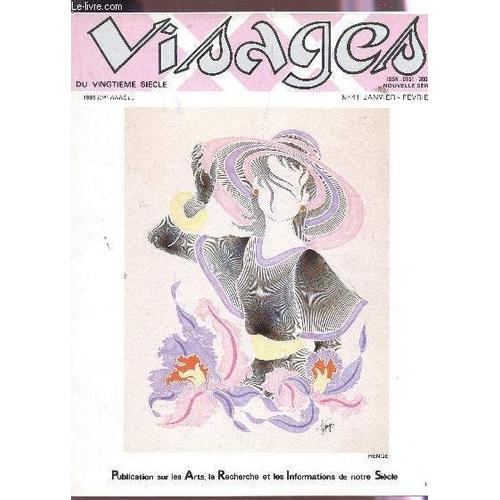 Visages Du Vingtieme Siecle / N°41 - Janv-Fevrier 1985 / Un Geant Des Lettres : Victor Hugo / Claude Autant-Lara / Decaris / Henge / Yvan Jevtic / Enriquie Bryant / Angelica Grimaldi / ...
