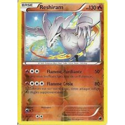 Pokemon - Glaciation Plasma - 17/116 - Reshiram - Holo Reverse