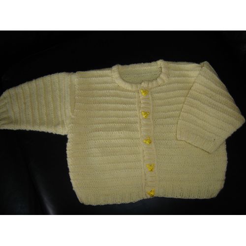 Gilet Tricoté Par Moi-Même