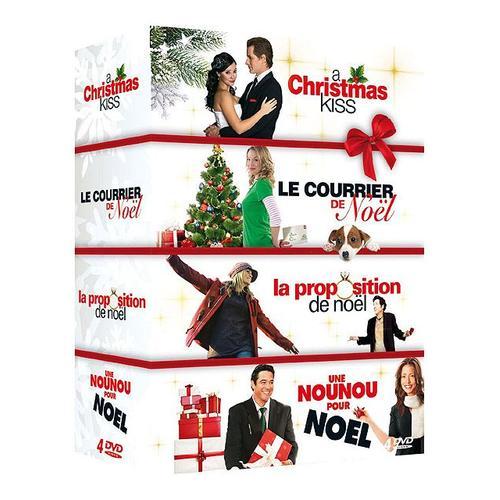 Noël - Coffret 4 Films : A Christmas Kiss + Le Courrier De Noël + La Proposition De Noël + Une Nounou Pour Noël - Pack