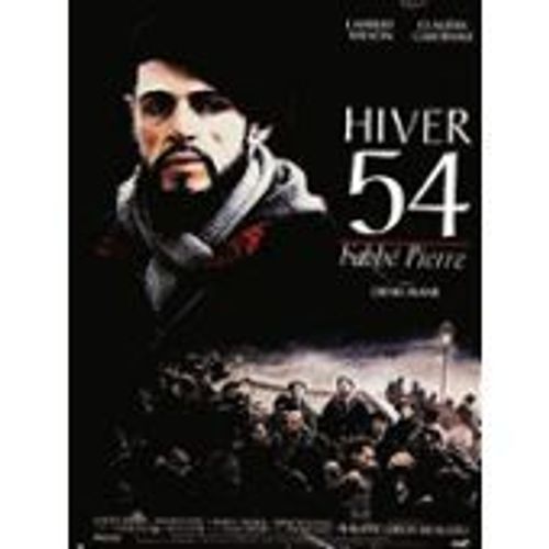 Hiver 54 L'abbé Pierre - Denis Amar - Lambert Wilson - Affiche De Cinéma Pliée 60x80 Cm