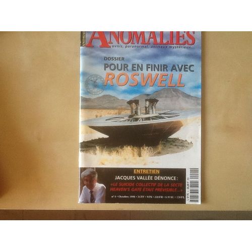 Anomalies N° 4: Pour En Finir Avec Roswell