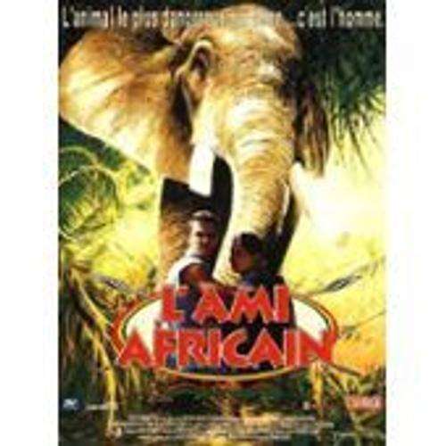 L' Ami Africain - Lost In Africa - Affiche De Cinéma Pliée 60x80 Cm