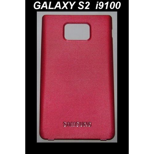 "Rouge" Cache Batterie Couvercle Arriere Pour Samsung Galaxy S2 Gt-I9100