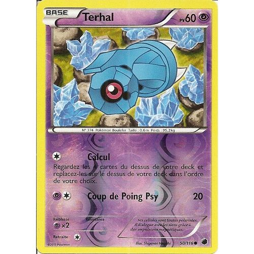 Terhal 50/116 Réverse - Glaciation Plasma