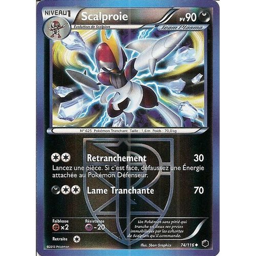 Scalproie 74/116 Réverse - Glaciation Plasma