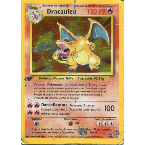 Dracaufeu - Holo - De Base - 4/102 - 120pv