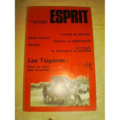 Esprit 5 / Les Tsiganes/ Pour Un Droit Des Minorités