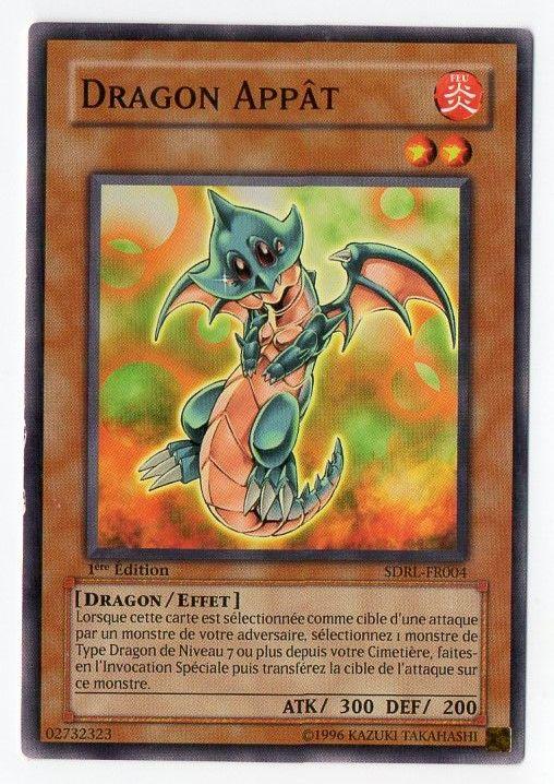 Carte Yu-Gi-Oh - Dragon Appât (SDRL-FR004) - Dracobalt