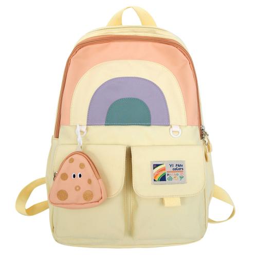 Sac à Dos Coréen Mignon Pour Élèves Du Primaire Et Du Secondaire Sacoche De Grande Capacité Pour Femme Nouvelle Collection