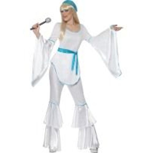 Déguisement Disco Super Trooper Blanc Femme Sd L