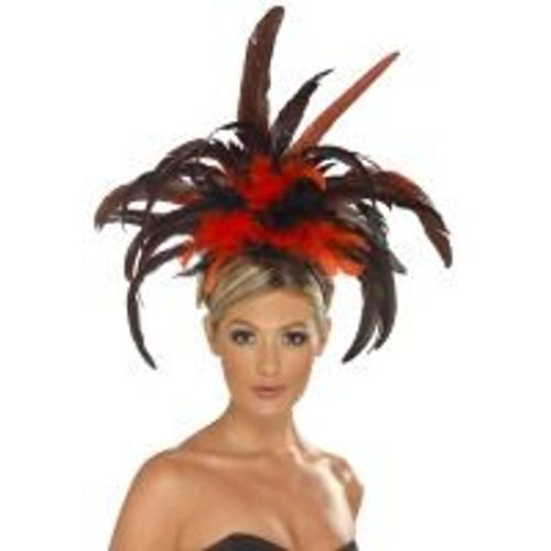 Coiffe Burlesque À Plumes Sd