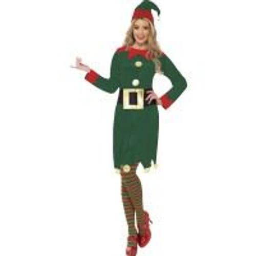 Costume D'elfe Vert Pour Femme Sd L