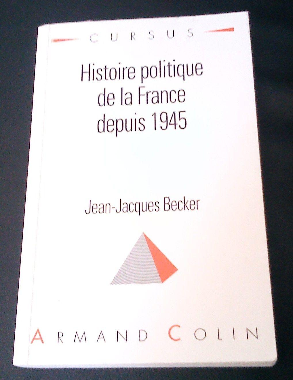 Histoire Politique De La France Depuis 1945