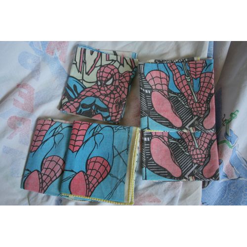 Lot De 5 Mouchoirs Spiderman