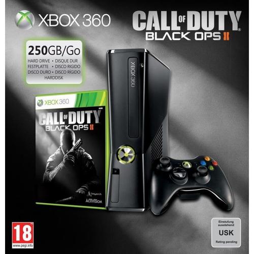 Pack Xbox 360s 250go + Call Of Duty Black Ops