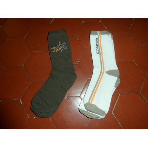 Lot De 2 Paires De Chaussettes Coton Tissel