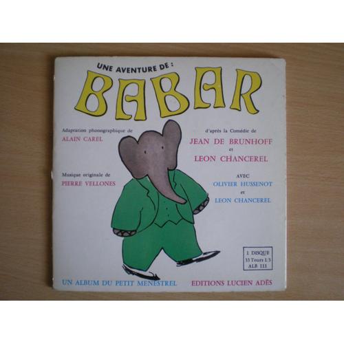 Une Aventure De Babar - Disque Livre